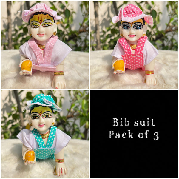 Beautiful Cotton JumSuit for laddu gopal regular wear Pack of 3