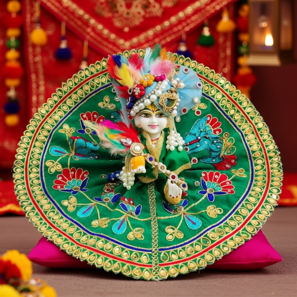 9 Laddu Ji Embroidery Dress Combo (9 Dresses Combo + Free Pagri)