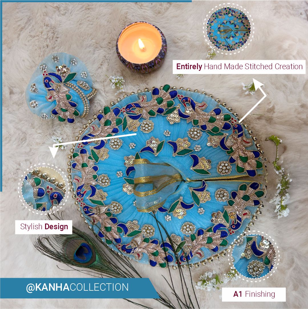 Heavy Sky Blue Dress