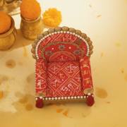 Beautiful & Premium Patola  Singhasan For laddu gopal ji