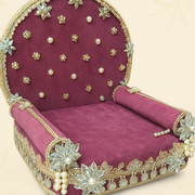 Lavender singhasan