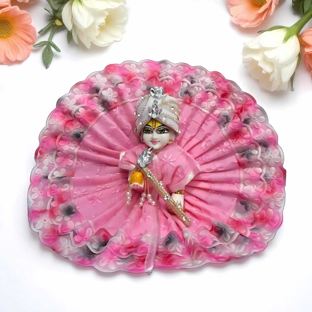 BEAUTIFUL & PREMIUM 4PC PURE COTTON DRESS+ 1 PAGDI & BANSURI FREE