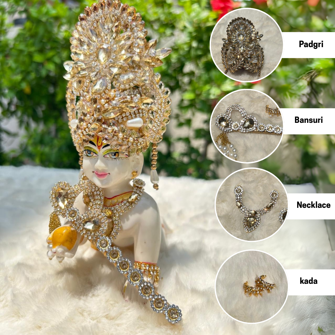 Golden Jewellery4 pc Set