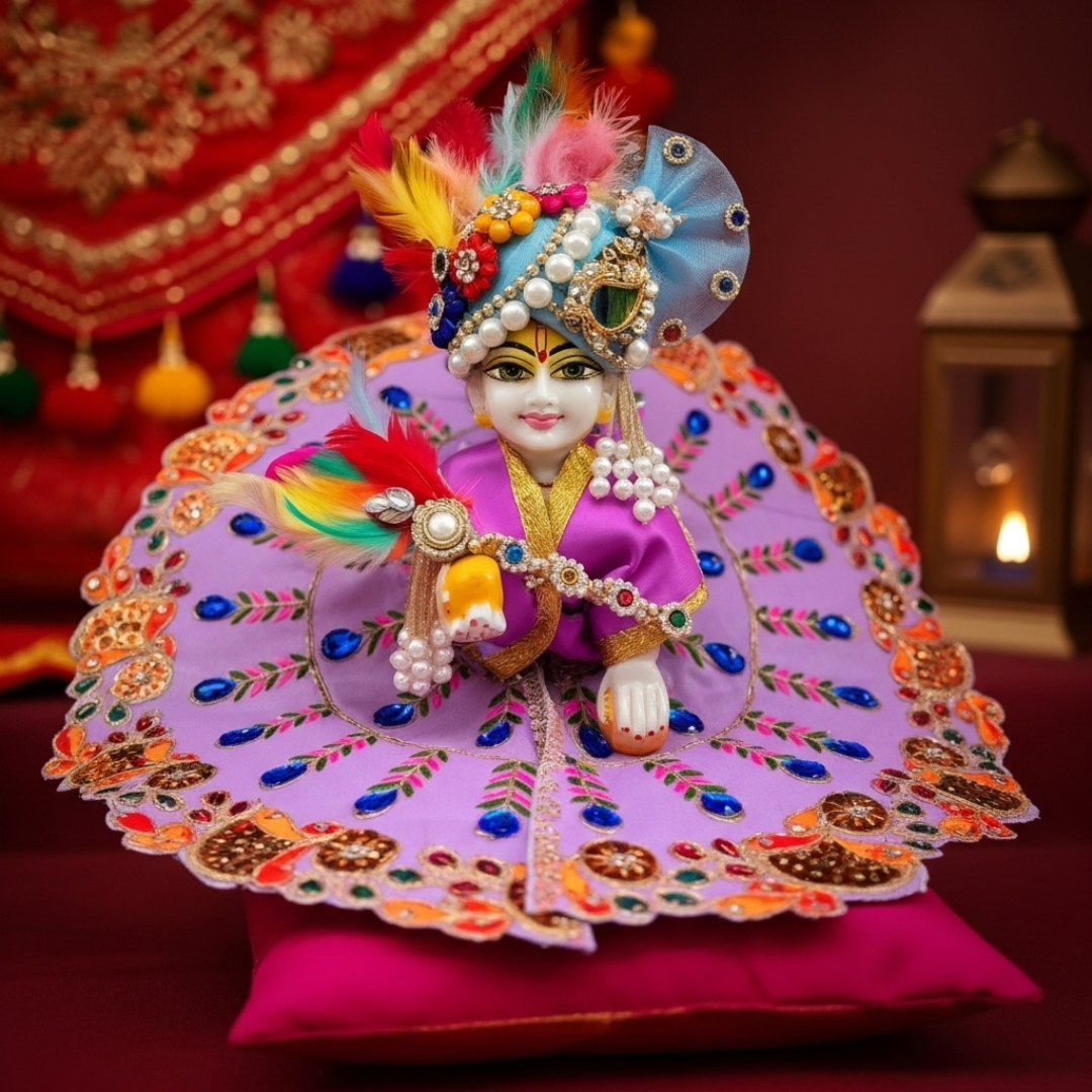 9 Laddu Ji Embroidery Dress Combo (9 Dresses Combo + Free Pagri)