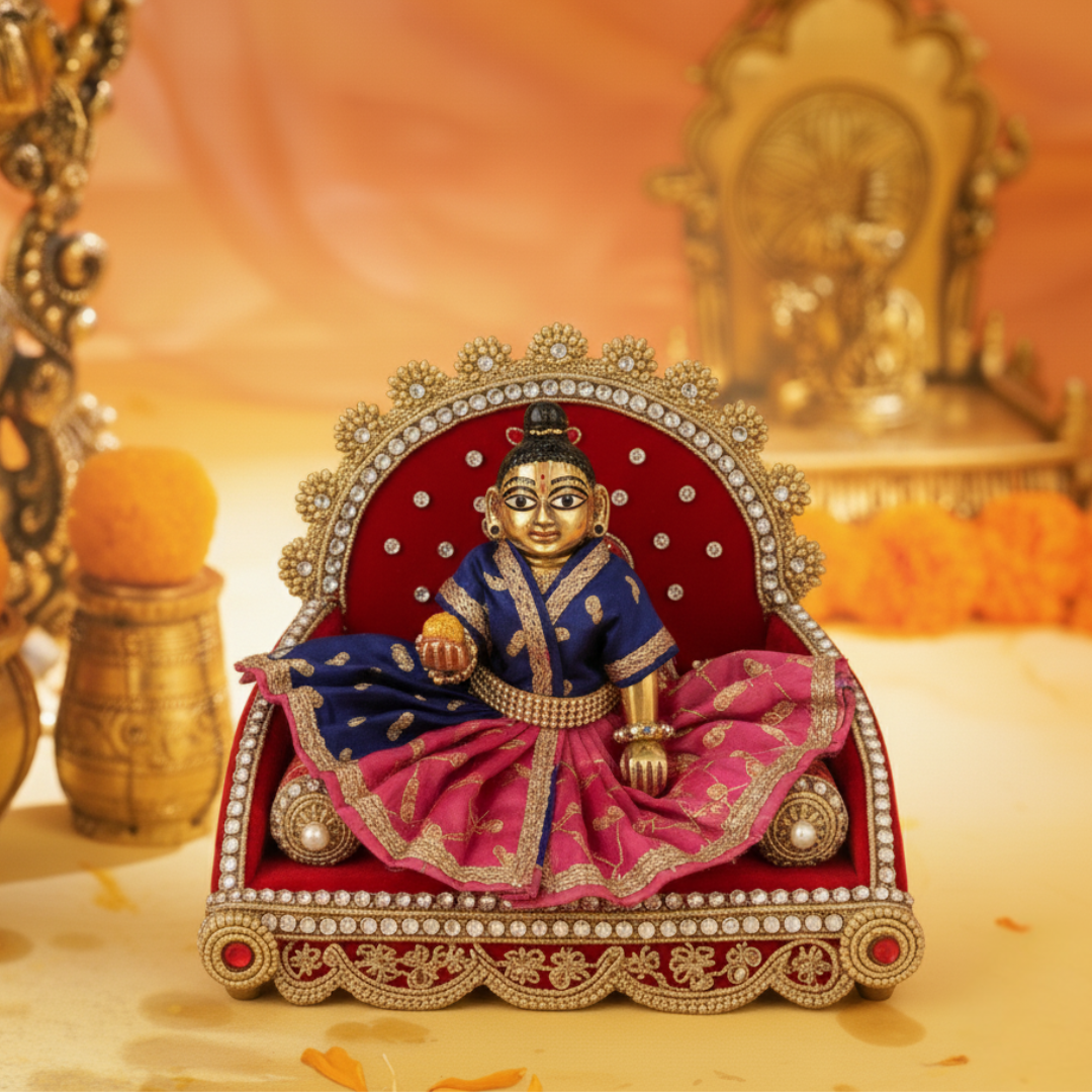 Beautiful & Premium Singhasan For laddu gopal ji