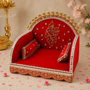 ROYAL & PREMIUM MOR SINGHASAN FOR LADDU JI