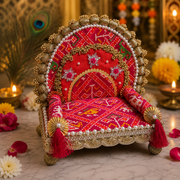 Beautiful & Premium Patola  Singhasan For laddu gopal ji