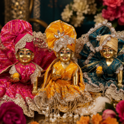 Beautiful Combo For Janmashtami 3 Dress with Pagdi & Patka