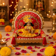 Beautiful & Premium Patola  Singhasan For laddu gopal ji