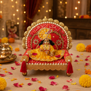 Beautiful & Premium Patola  Singhasan For laddu gopal ji