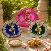 Beautiful Premium 3 Heavy Dress Combo With Pagdi + Jewellery Set Free (Butterfly Combo)