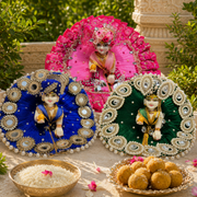Beautiful Premium 3 Heavy Dress Combo With Pagdi + Jewellery Set Free (Butterfly Combo)