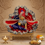Premium Winter Velvet Dresses For Laddu Gopal Ji With Pagdi + Velvet Shawl Free