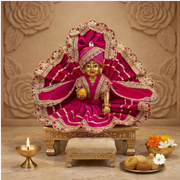 Premium Winter Velvet Dresses For Laddu Gopal Ji With Pagdi + Velvet Shawl Free