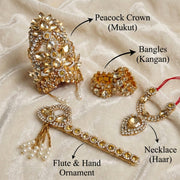 PREMIUM JEWELLERY 4 PC SET For Laddu ji