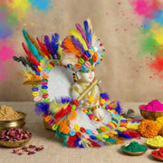 Holi special Laddu ji Dress With Pagdi & Bansuri