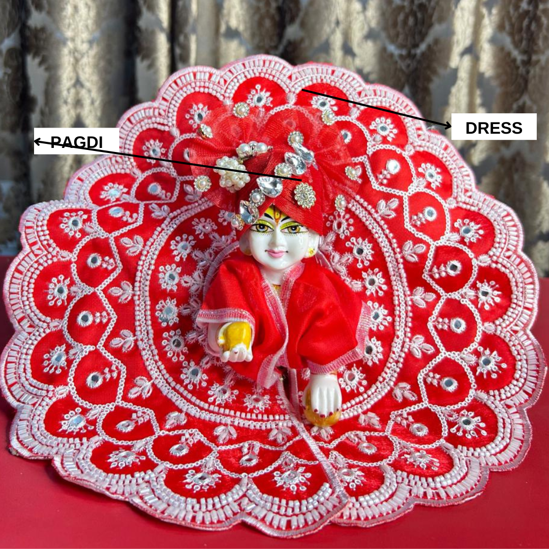 Festive Combo – 2 Dresses & Jewellery (12Pc Set)