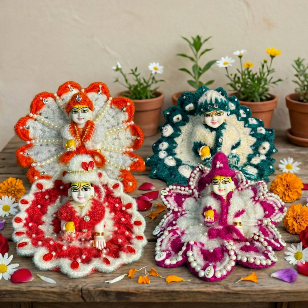 Beautiful & Premium 3pc heavy woolen set with cap + 1 heavy dress with cap & bansuri free