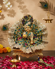 Beautiful and premium janmasthami combo 3 Heavy dress with pagdi + jewellery set free