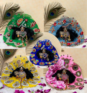 5  DRESS COMBO FOR FESTIVAL WITH 5 MACHING PAGDI & BANSURI (15PC SET)