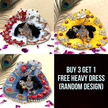 Diwali Special Offer Buy 3 + Get 1 free Heavy dress