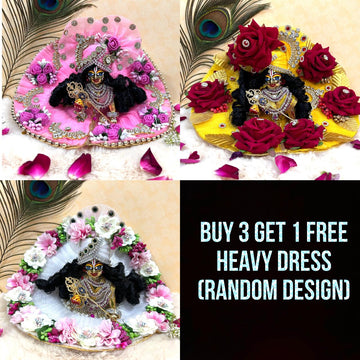 Diwali Special Offer Buy 3 + Get 1 free Heavy dress