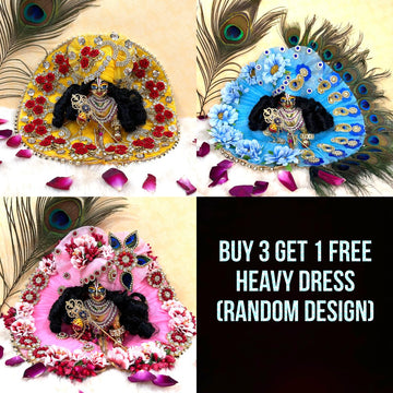 Diwali Special Offer Buy 3 + Get 1 free Heavy dress