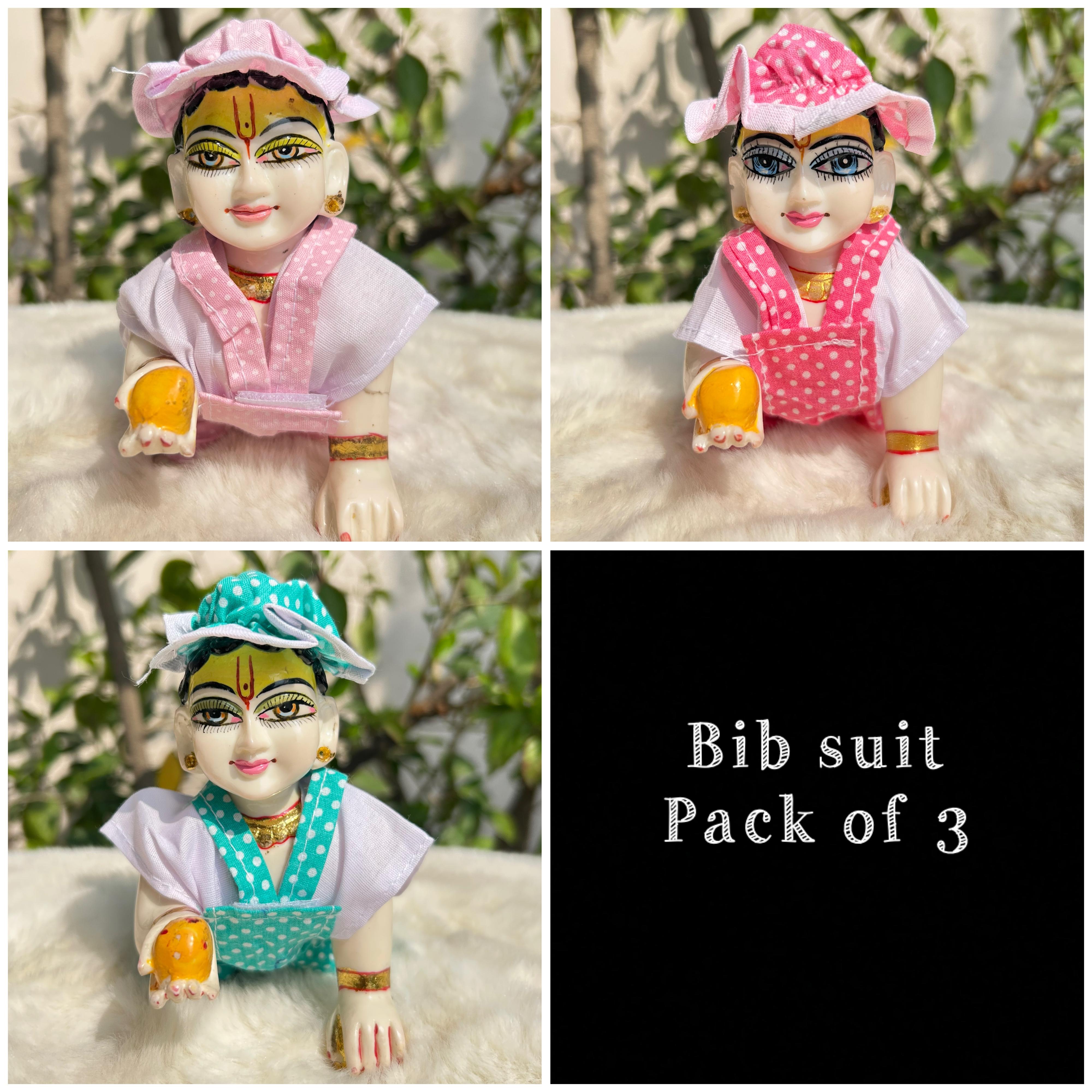 Beautiful Cotton JumSuit for laddu gopal regular wear Pack of 3