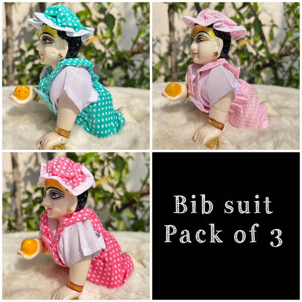 Beautiful Cotton JumSuit for laddu gopal regular wear Pack of 3