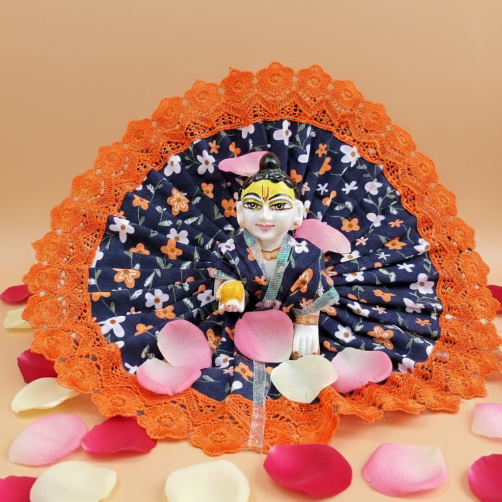 Premium & Beautiful 4pc cotton Daily wear dress set+Pagdi & Bansuri free