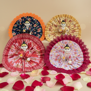 Premium & Beautiful 4pc cotton Daily wear dress set+Pagdi & Bansuri free