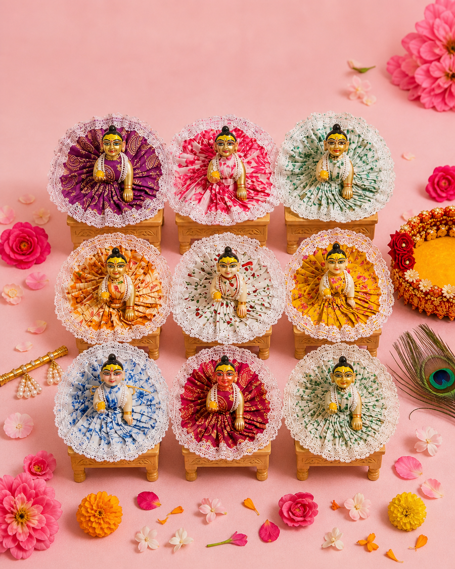 Laddu Gopal Ji Combo dresses