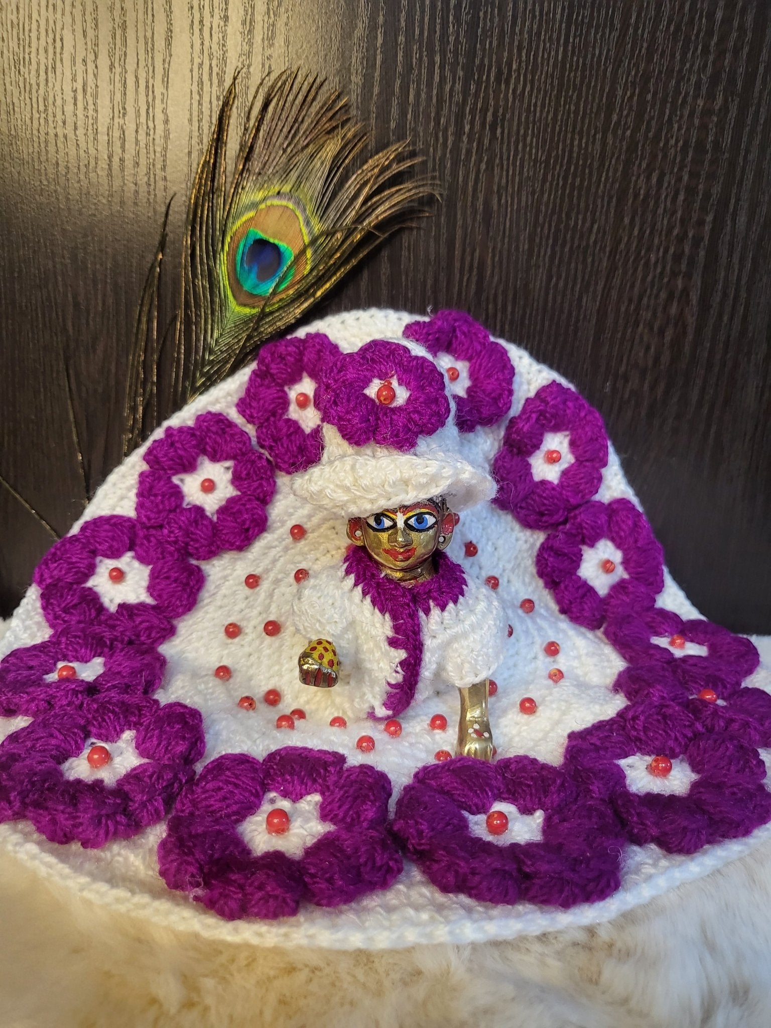 BEAUTFUL PURPLE DRESS - Kanha Collection BEAUTFUL PURPLE DRESS - Kanha Collection